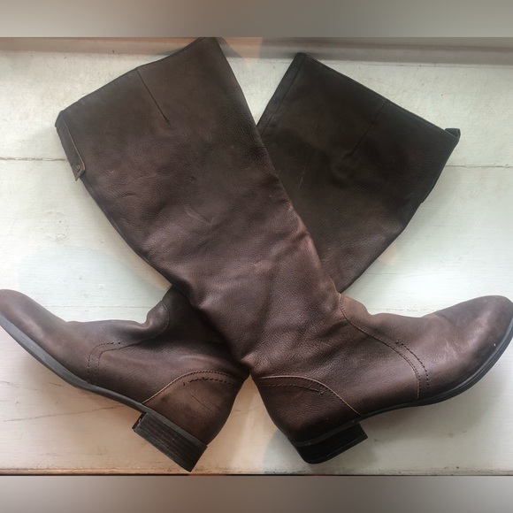 Nine West Brown Boots - Picture 1 of 3